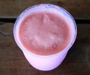 Guava Yogurt in a cup